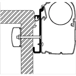 Thule Adapter Rapido Serie 7, 8, 9, Länge 4 M 5 Thule Adapter Rapido Serie 7, 8, 9, Länge 4 M -Berühmt Camping Geschäft 11388 1 thule adapter rapido anbauvariante 2 markise