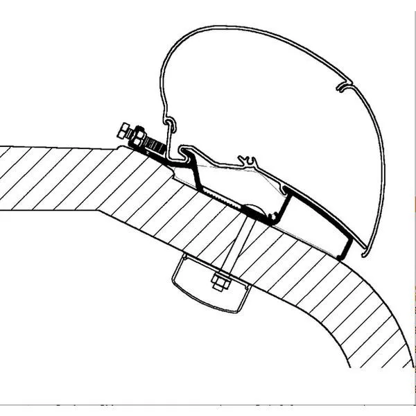 Thule Adapter LMC Liberty TI / TEC, Länge 3,75 M 3 Thule Adapter LMC Liberty TI / TEC, Länge 3,75 M