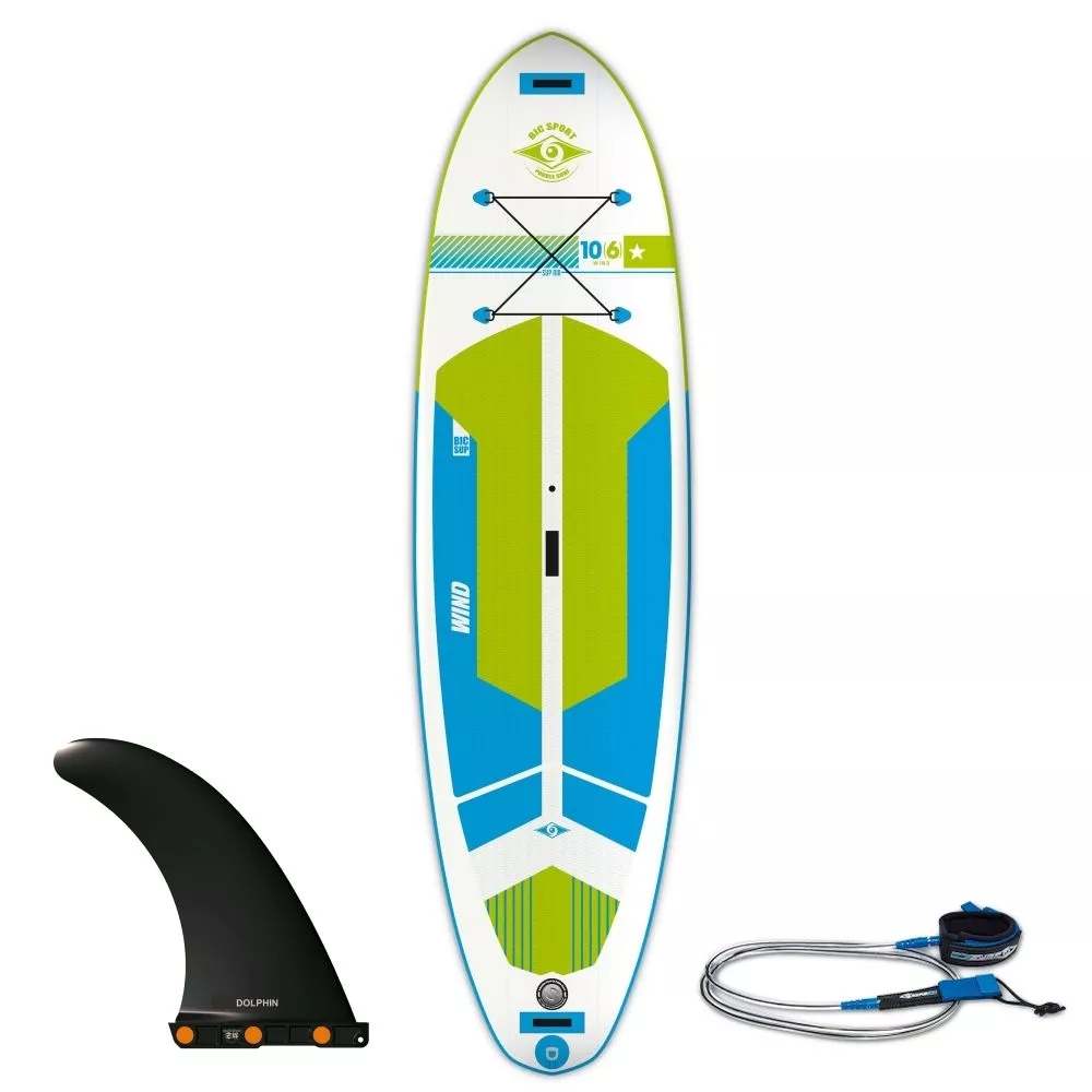 Aufblasbares Stand Up Paddleboard BIC 10'6" Air SUP Wind 3 Aufblasbares Stand Up Paddleboard BIC 10'6" Air SUP Wind