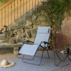 Relaxstuhl Lafuma RSXA Clip, Ciel -Berühmt Camping Geschäft campingsessel lafuma rsxa clip batyline iso ciel relaxsessel campingstuhl liegestuhl klappstuhl 1000 2 23936