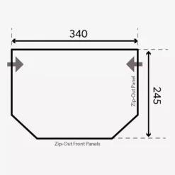 Aufblasbares Vorzelt Dometic Pop Air Pro 340 Für Eriba / Trigano -Berühmt Camping Geschäft dometic aufblasbares vorzelt pop air pro 340 wohnwagenvorzelt grundflaeche masse 1000 3 23273