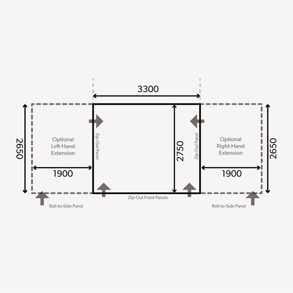 Aufblasbares Vorzelt Dometic Club Air Pro 330 S 11 Aufblasbares Vorzelt Dometic Club Air Pro 330 S – Bild 9