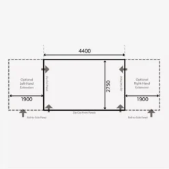 Aufblasbares Vorzelt Dometic Club Air Pro 440 S -Berühmt Camping Geschäft dometic club air pro 440 s grundflaeche masse luftvorzelt 1000 8 21825