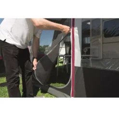 Aufblasbares Vorzelt DWT Bella Air HQ -Berühmt Camping Geschäft dwt airvorzelt wohnwagenvorzelt bella air hq eingangsgaze 1000 3 14520