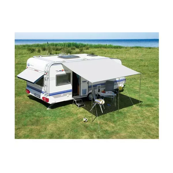 Wohnwagen-Sonnendach DWT Flora, Grösse 6, Hellgrau 3 Wohnwagen-Sonnendach DWT Flora, Grösse 6, Hellgrau