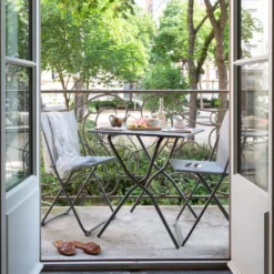 Campingtisch Lafuma Balcony II, Titane -Berühmt Camping Geschäft grauer tisch quadratisch terrasse lafuma balcony 2 colorblock titane klappbarer campingtisch 1000 8 24928