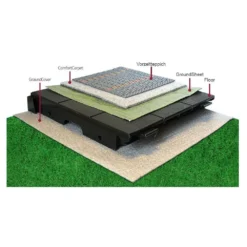 Zelt-Teppich Isabella Carpet Dawn | 300 X 300 Cm -Berühmt Camping Geschäft isabella zusammensetzung aufbauanleitung vorzeltteppich teppich carpet 1000 4 25225