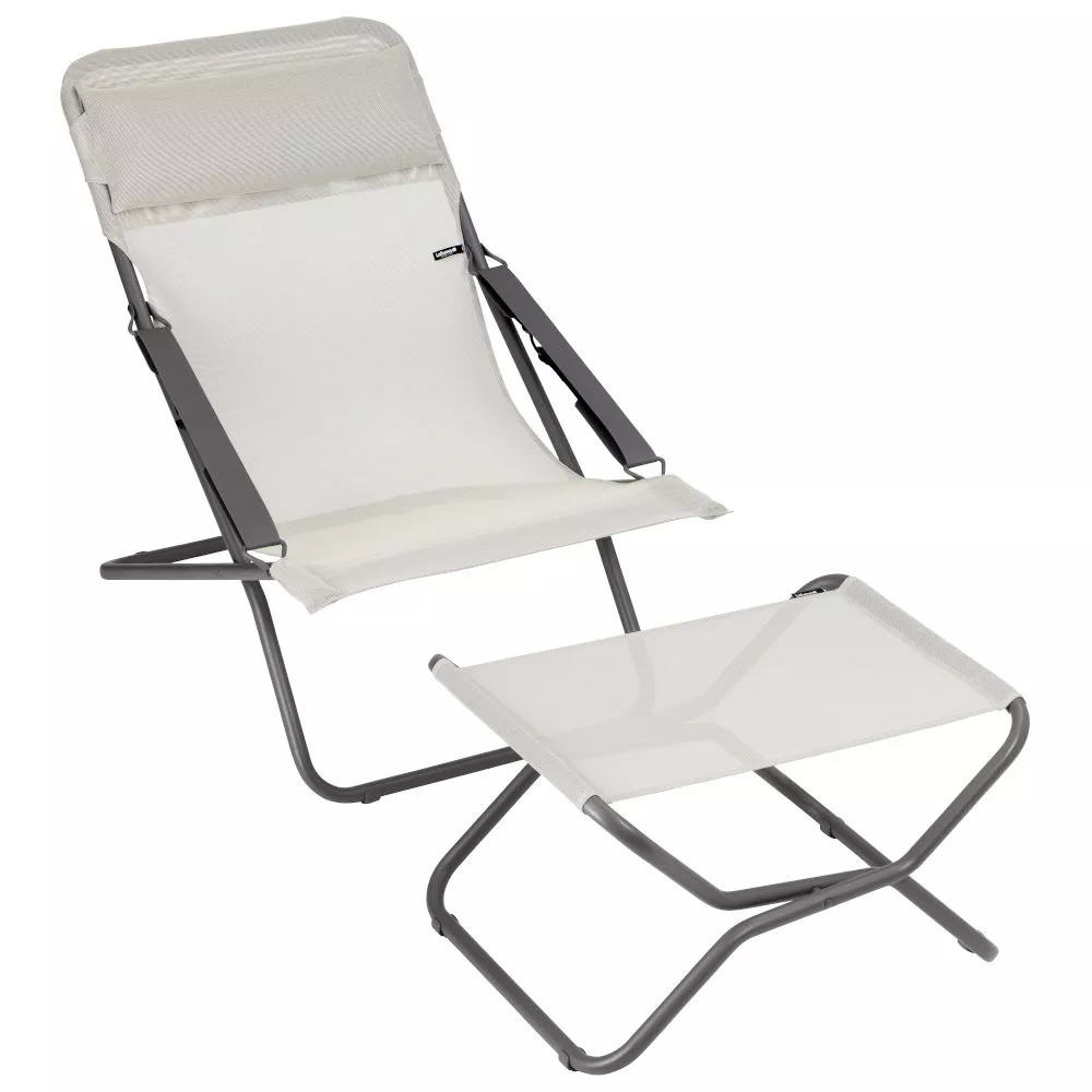 Premium-Liegestuhl Lafuma Transabed, Seigle II 7 Premium-Liegestuhl Lafuma Transabed, Seigle II – Bild 5