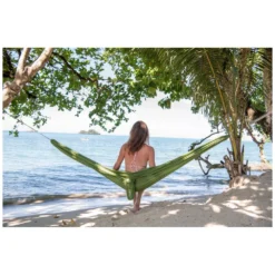 Reisehängematte Exped Travel Hammock Kit, Meadow -Berühmt Camping Geschäft leichte haengematte gruen reise outdoor exped travel hammock kit meadow 1000 5 22416