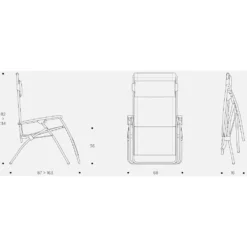 Relaxsessel Lafuma R Clip, Iso Terre -Berühmt Camping Geschäft masse groesse lafuma r clip batyline iso terre relaxsessel campingstuhl liegestuhl klappbar 1000 7 24896