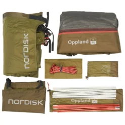 Outdoorzelt Nordisk Oppland 4 PU -Berühmt Camping Geschäft nordisk oppland 4pu lieferumfang outdoor zelt 1000 19 25026