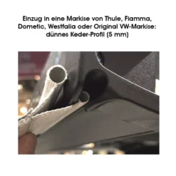 Buszelt-Kederadapter Outwell Befestigung-Adapter-Set Mit Doppelkeder 7-7+5 Mm -Berühmt Camping Geschäft outwell einzug in eine markise von thule fiamma dometic westfalia oder original vw markise duennes keder profil 5 mm 1000 6 20116