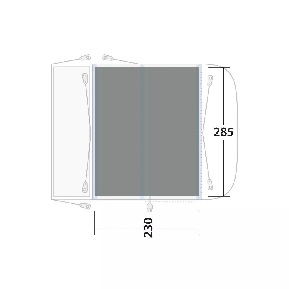 Outwell Teppich Newburg 240 / Waystone 240 4 Outwell Teppich Newburg 240 / Waystone 240 – Bild 2