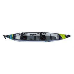 Aufblasbares Kajak Tahe Kayak Air Breeze Full HP Pro -Berühmt Camping Geschäft tahe kajak kayak air breeze full hp2 pro draufsicht blaues zum aufblasen aufblasbares 2 3 personen familienkajak 1000 2 23829