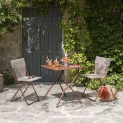 Klapptisch Lafuma Balcony II, Canyon -Berühmt Camping Geschäft tisch terrasse lafuma balcony 2 colorblock canyon klappbarer gruener campingtisch balkontisch 1000 8 24938